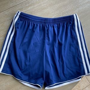 Adidas soccer shorts. Medium